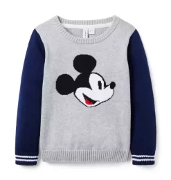 Disney Mickey Mouse Sweater Classic Grey Heather