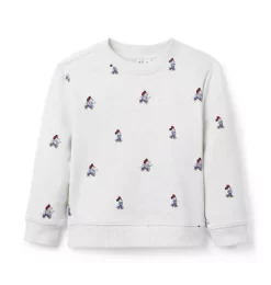 Disney Mickey Mouse Sweatshirt Cookies And Cream Mickey Mouse