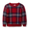 Tartan Sweater Winter Red Tartan