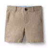 Linen Short Jack Khaki
