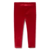 The Velvet Legging Holiday Red