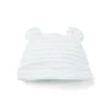 Baby Ribbed Stripe Bear Ear Beanie Peek-A-Blue Stripe