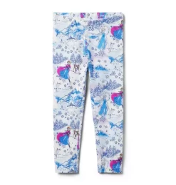 Disney Frozen Toile Legging Cream And Sugar Frozen Toile
