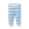 Baby Fair Isle Sweater Pant Blue Feather Fair Isle