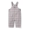 The Plaid City Baby Overall Rain Drum Plaid