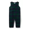 The Tartan Holiday Baby Overall Merchant Marine Tartan