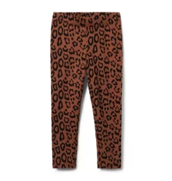 The Everyday Legging Brown Patina Leopard