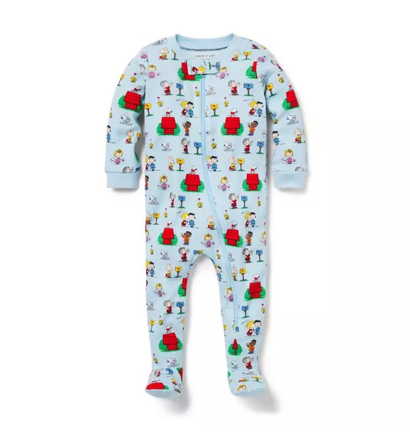 Baby Good Night Footed Pajamas In PEANUTS Valentine Friends Sky Blue Valentine Friends 1 Baby Good Night Footed Pajamas In PEANUTS Valentine Friends Sky Blue Valentine Friends