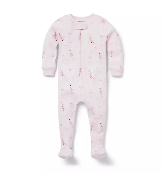 Baby Good Night Footed Pajamas In Ice Skater Pink Ice Skater 1 Baby Good Night Footed Pajamas In Ice Skater Pink Ice Skater