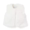 Baby Faux Fur Vest Cream And Sugar