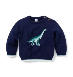 The Dinosaur Baby Sweater Merchant Marine